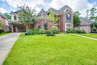 This home has garage space for 2.5 cars, but also parking under the Porte-cochere.