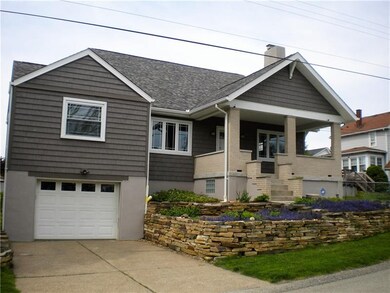 Driveway with garage & extra off street parking on