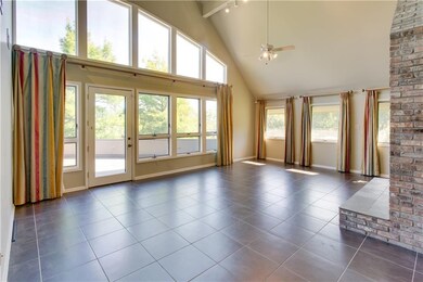 Living Room - Large living area with wood burning 