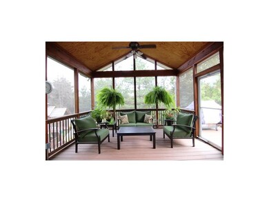 Screened in Deck with Sun Shade for the West side 