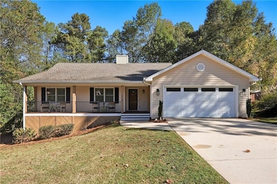 Extremely well kept Ranch with beautiful front porch