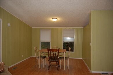 Dining room off living room