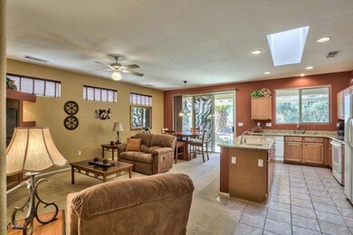 Kitchen & AZ Room With Lovely Wall Tones