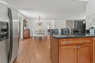 From kitchen view to 1st flr Master
