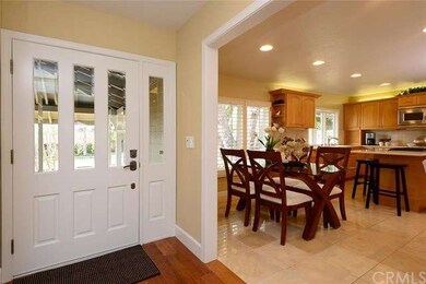 Enter through your beautiful front door.