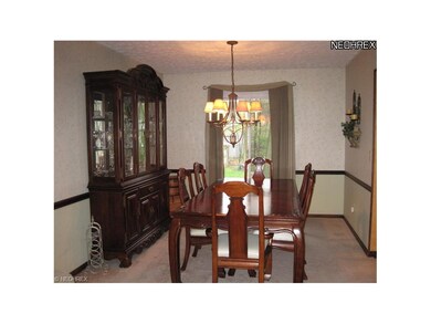 The formal dining room