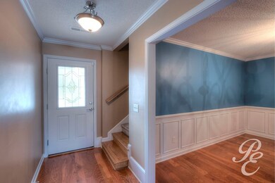 Foyer, stairs to bonus room