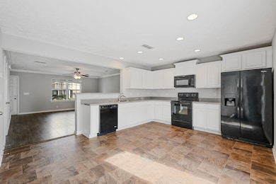 Open, Eat-In Kitchen