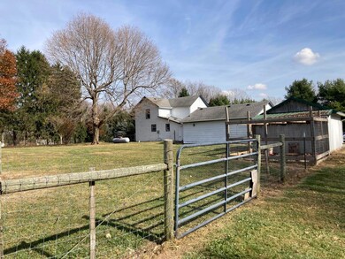 Backyard is fenced