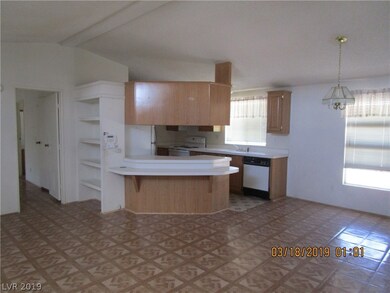 Living room to kitchen