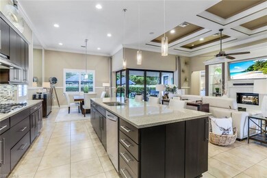 Heart of the home gourmet kitchen featuring natura