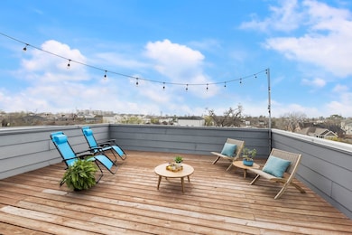 Views of city and exciting urban living at its bes