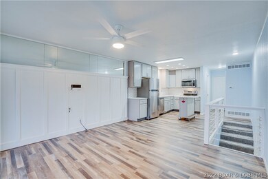 Open concept living area