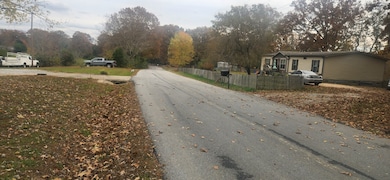 Looking down Cedar Park Dr.