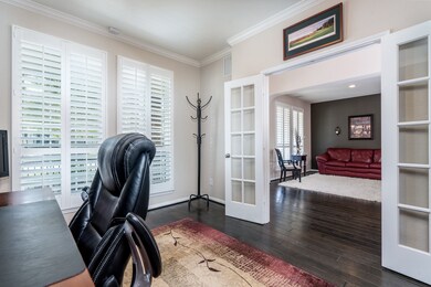 Study with view into formal living