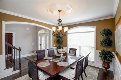 Extensive trim molding is the icing on this beauti