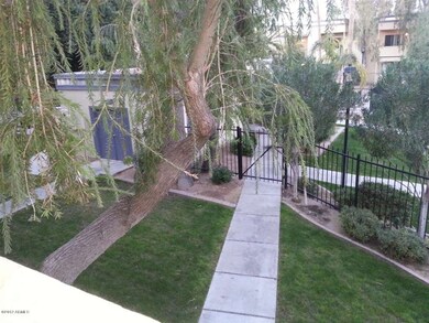 view from balcony