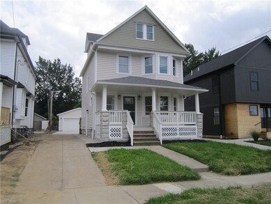 Front with paved drive