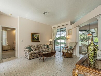Pool View from Dining room to Living area