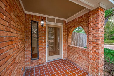 The front porch gives you a warm welcome.