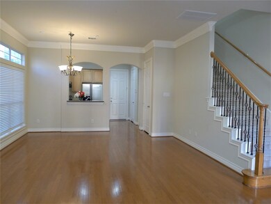 Marvelous view from the foyer to this open/bright