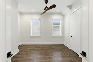 Bedroom 1 on the first floor.