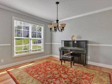 Formal Dining Room with large window for natural l