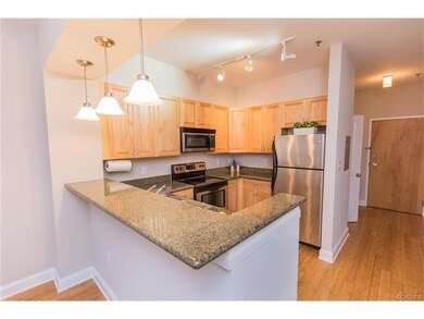 Updated kitchen with SS appliances, shaker style c