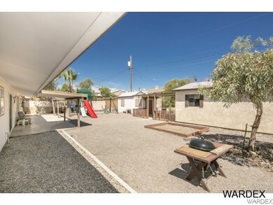 Large backyard
