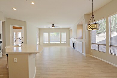 Kitchen and Family Room