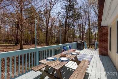 Enjoy nature on this backyard deck .47 acres on th