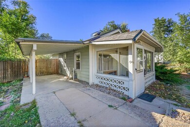 Carport convenience.