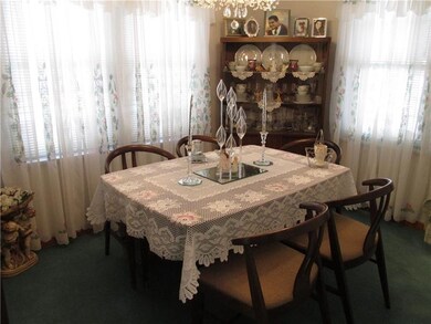 Formal dining room.