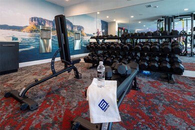 Athletic Club with weights