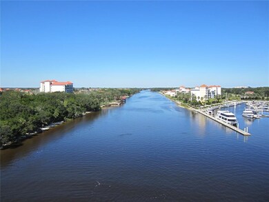 Looking off Bridge at Palm Coast Resort and Yatch 