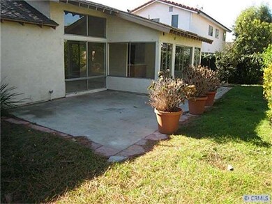 Backyard is located on a large appx. 5400 square f