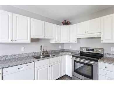New granite counters - tons of cabinets