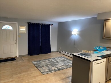 Kitchen to living area
