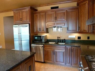 Kitchen. JennAir Stainless Steel appliances.  Doub