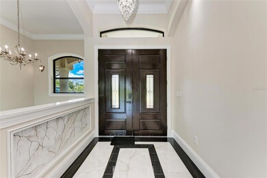Interior front entry