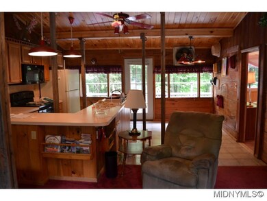 kitchen view from living room