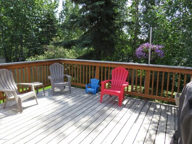 Deck faces south