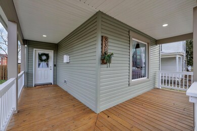 Large front porch