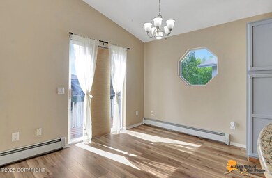 Dining Area doors lead to Deck