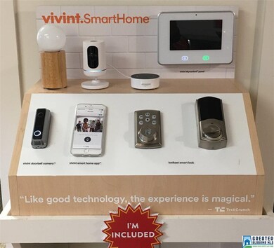 Included Vivint for 2 years with 1 Gig of Att Inte