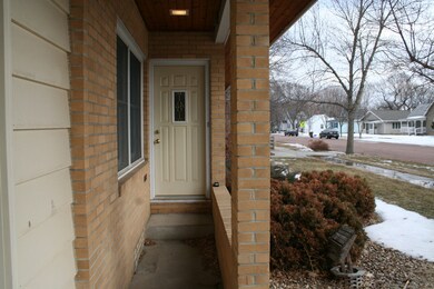 Covered front entry