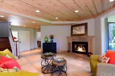 Relaxing, and inviting; the living room features a