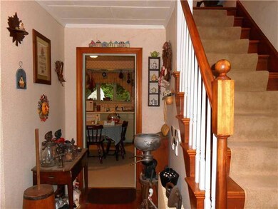 Hallway. 1st floor hall into kitchen
