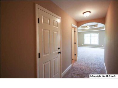 Door to garage in hall to main living area!
