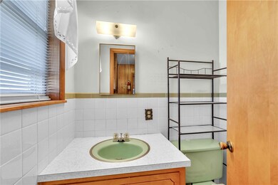 HALF BATH OFF UTILITY ROOM